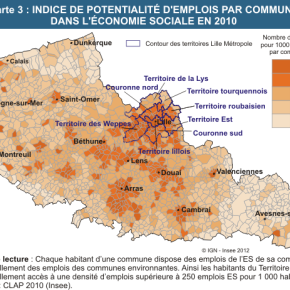 Cartographie de l’économie sociale dans le Nord-Pas-de-Calais