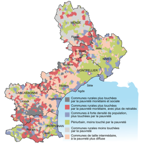 Languedoc-Roussillon : Les fragilités des territoires urbains… et ruraux