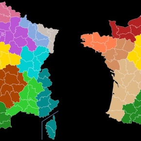 En 1891, la France était déjà découpée en 13 régions… mais pas les mêmes