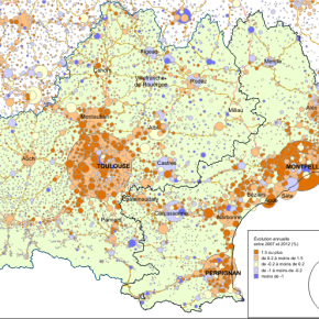 Union des régions Languedoc-Roussillon et Midi-Pyrénées : 5,6 millions d’habitants