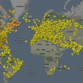 Flightradar24.com : cartographie en direct des avions sur nos têtes
